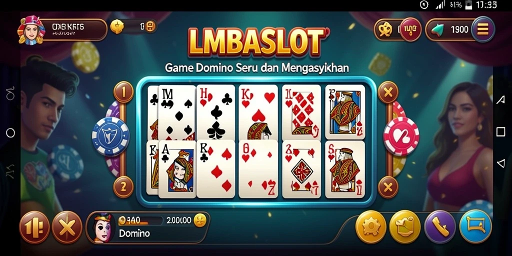 Antarmuka menarik dan fungsi mudah digunakan dalam LMBASLOT.
