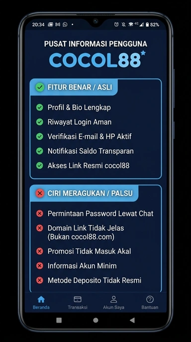 Kanal Resmi Cocol88 untuk Pengguna Android Indonesia